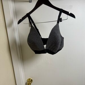 Auden Charcoal and Black Bra